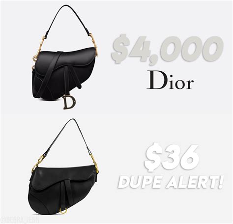 dior lady bag dupe|knockoff Dior saddle bag.